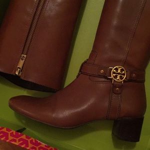 Tory Burch Shoes - Tory Burch brown leather boots! Tory Burch Shoes - Tory Burch brown leather boots!